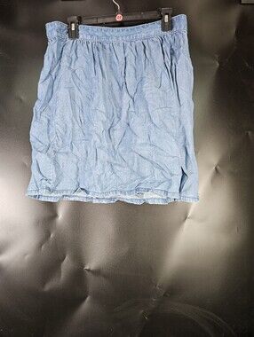 Madewell Denim Look Skirt
